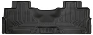 Ford Expedition Floor Mats - Rear - Husky Liners - WeatherBeater - Black - 2015 Ford Expedition Floor Mats - Rear - Husky Liners - WeatherBeater - Black - 2015